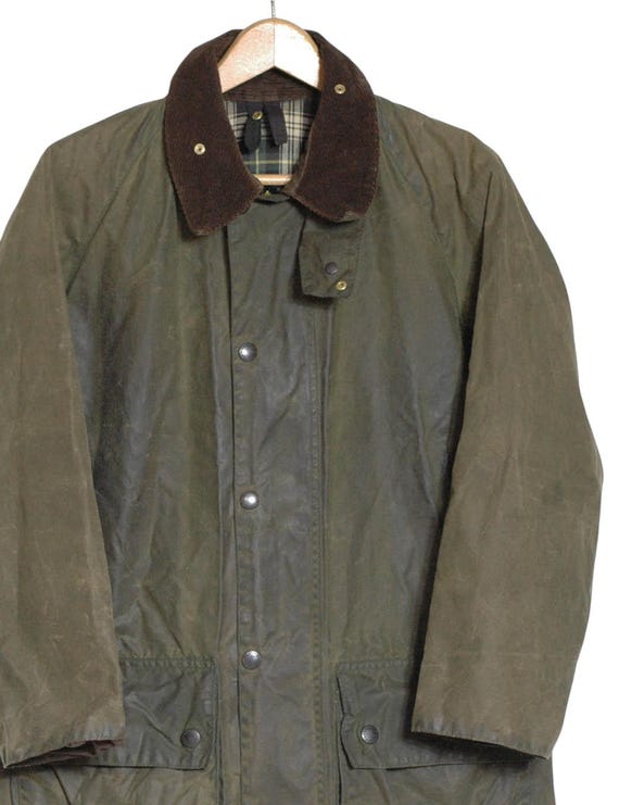 Vintage Barbour Gamefair Wax Jacket | Size C38/97cm S - Www