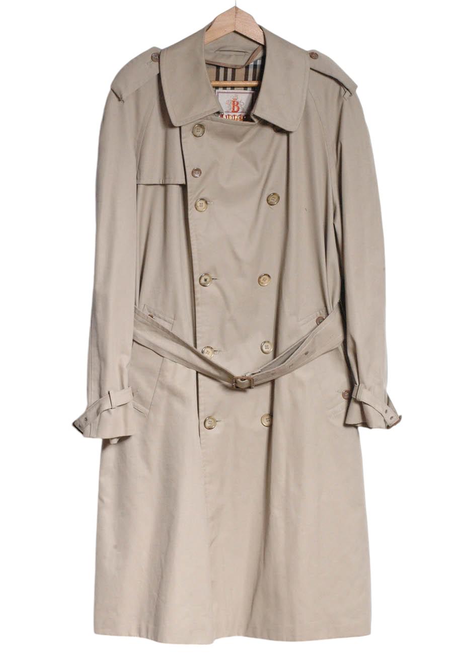 Vintage 1970's Baracuta Beige Trench Coat | Size L - Www