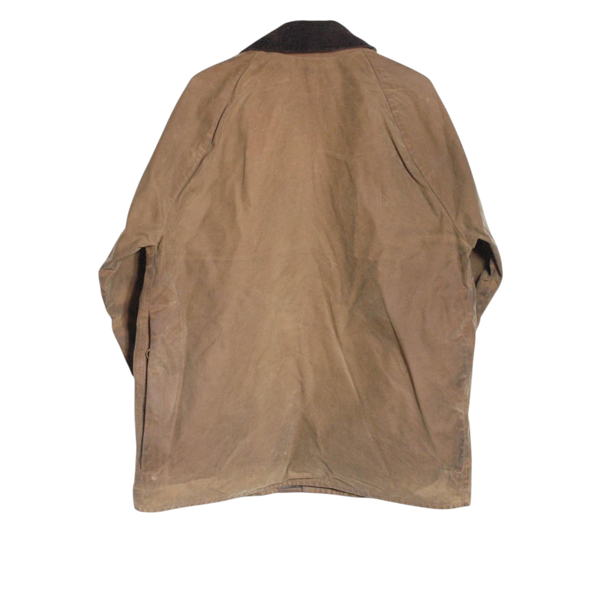 Vintage Barbour Beaufort Brown Wax Jacket | Size L - Www 