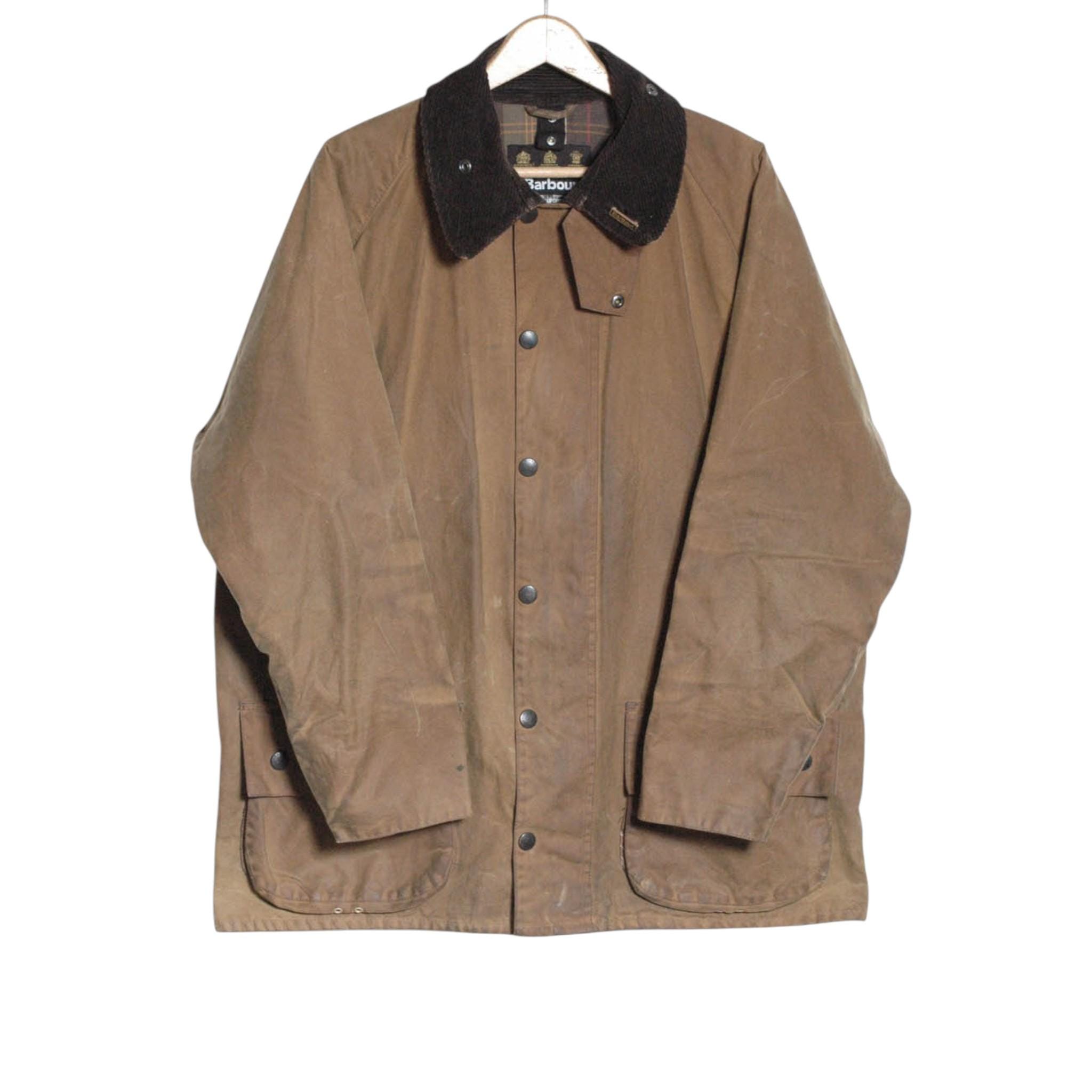 Vintage Barbour Beaufort Brown Wax Jacket | Size L - Www 