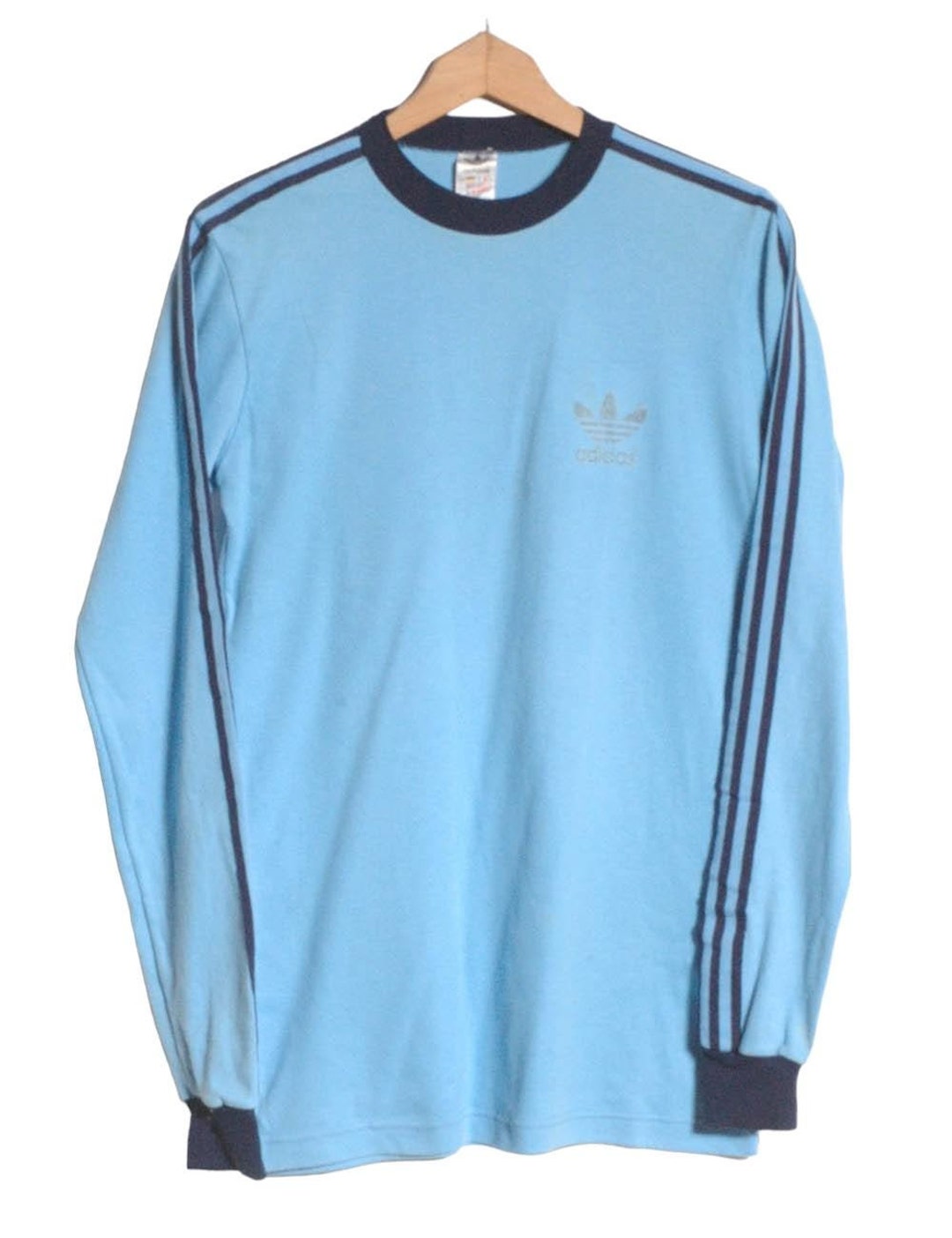 baby blue adidas t shirt