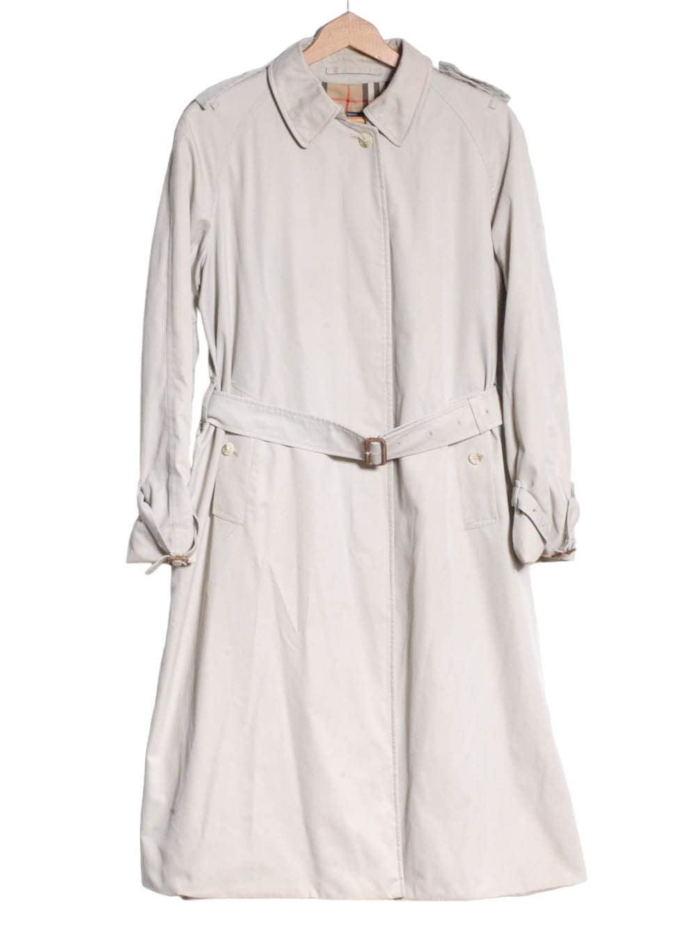 ヴィンテージ バーバリー ベージュ トレンチコート | サイズ 16 - www