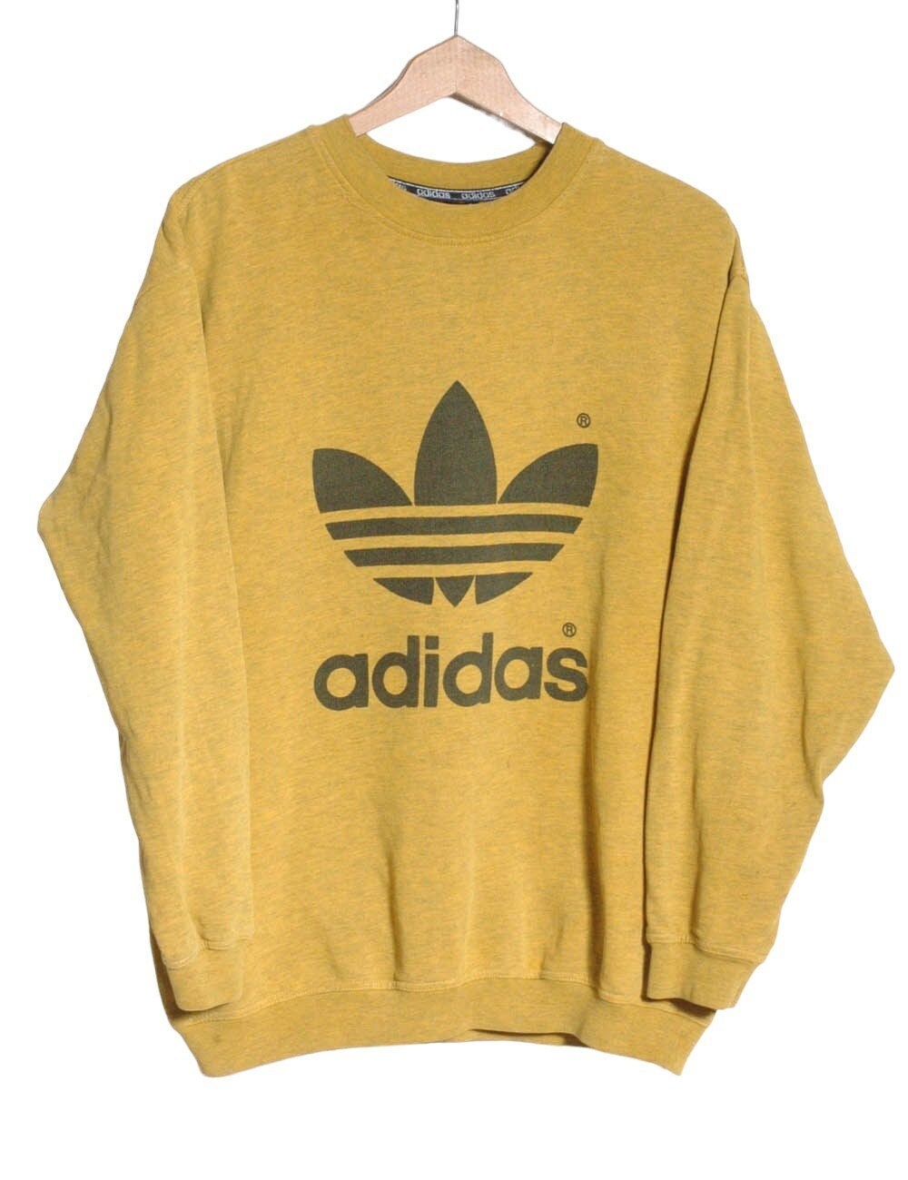 90s retro adidas yellow shirt Etsy Mexico