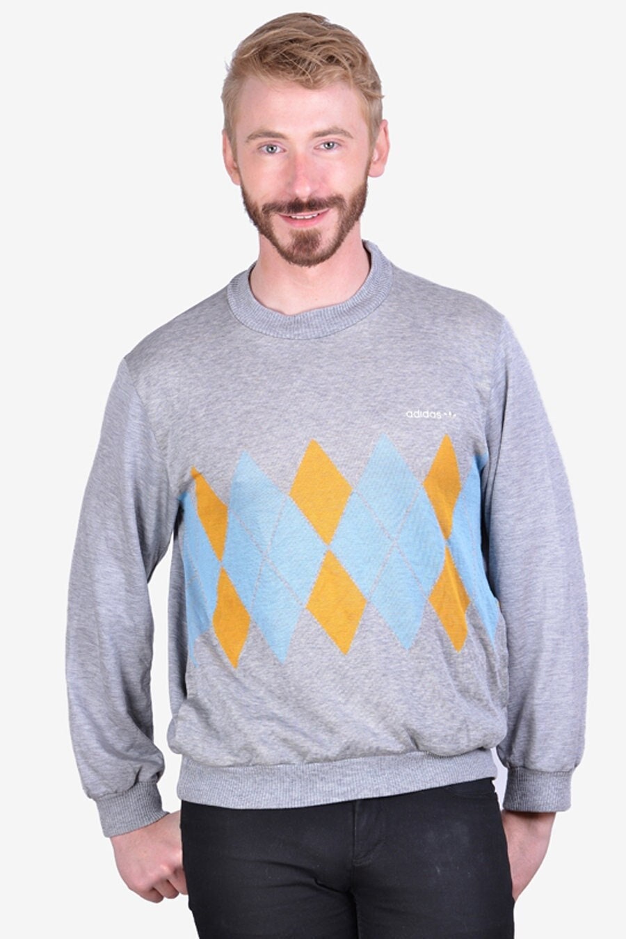 Argyle crewneck new arrivals