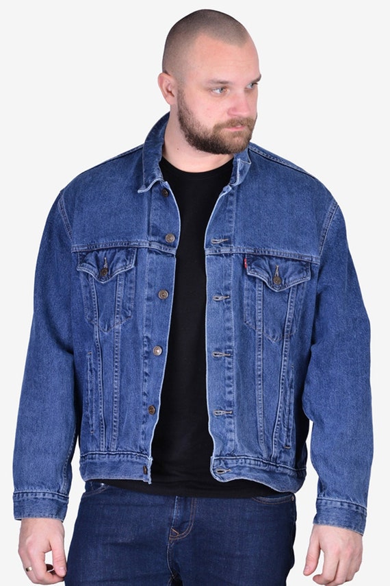 Vintage Levi 70503 Blue Denim Jacket | Size XL - www.brickvintage.com