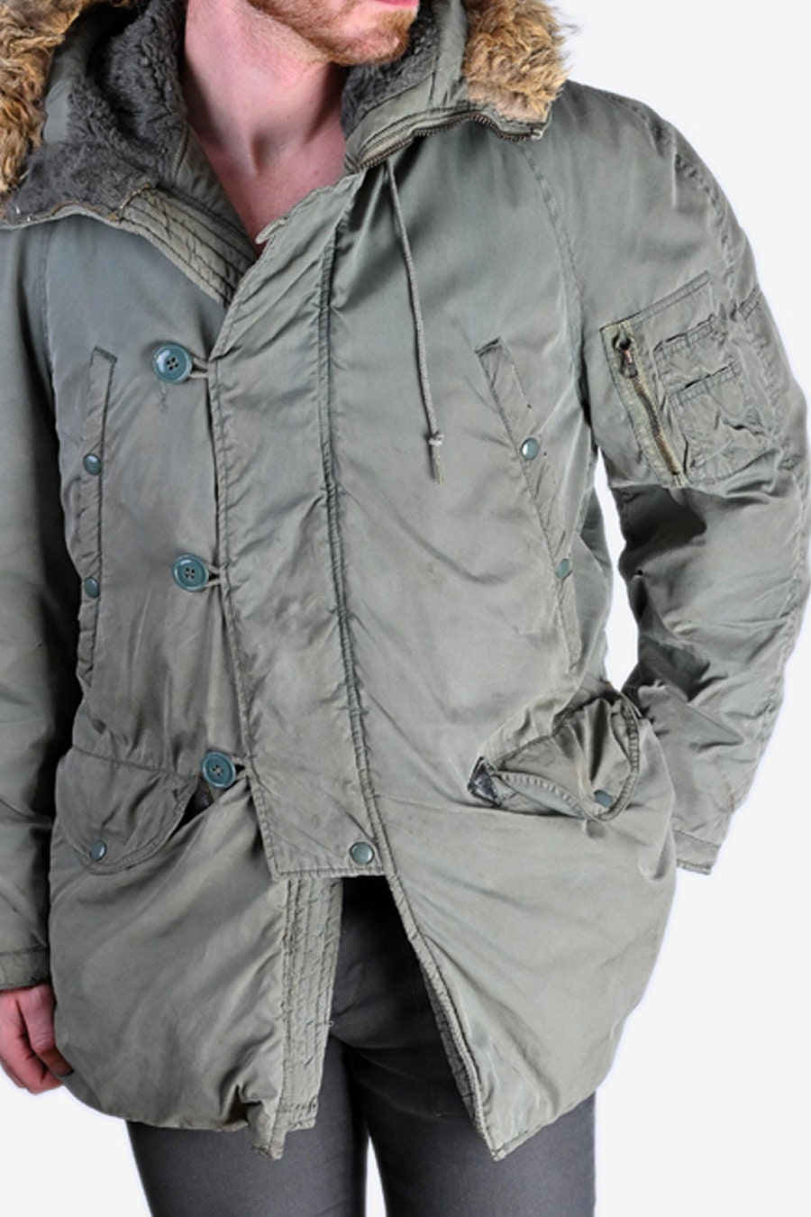 Vintage Skyline Clothing Corporation N-3B Type Parka | Size