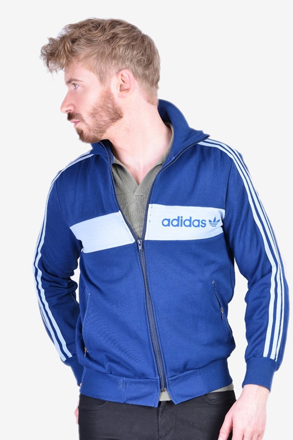 Vintage 1970 Adidas Chaqueta Chándal / Tamaño S - Etsy España