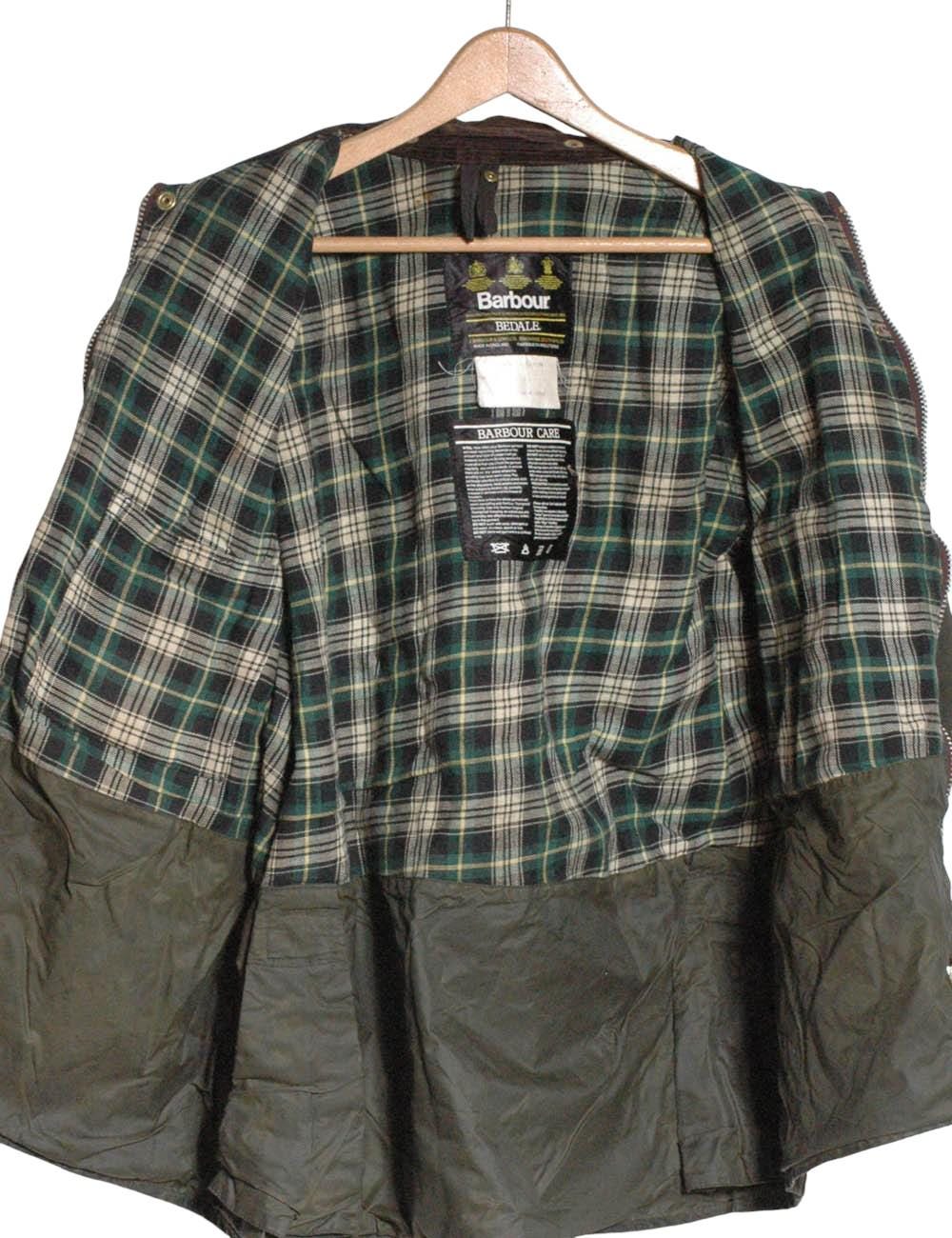 Vintage 1990's Barbour Bedale Wax Jacket | Size C44/1123cm L - Www