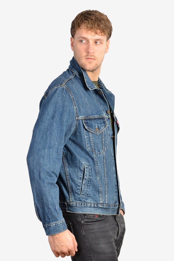 GRADE A! VINTAGE Levis Denim Trucker Jacket (70550-04) Unisexe 40 L 26817  EUR 44,58 - PicClick FR