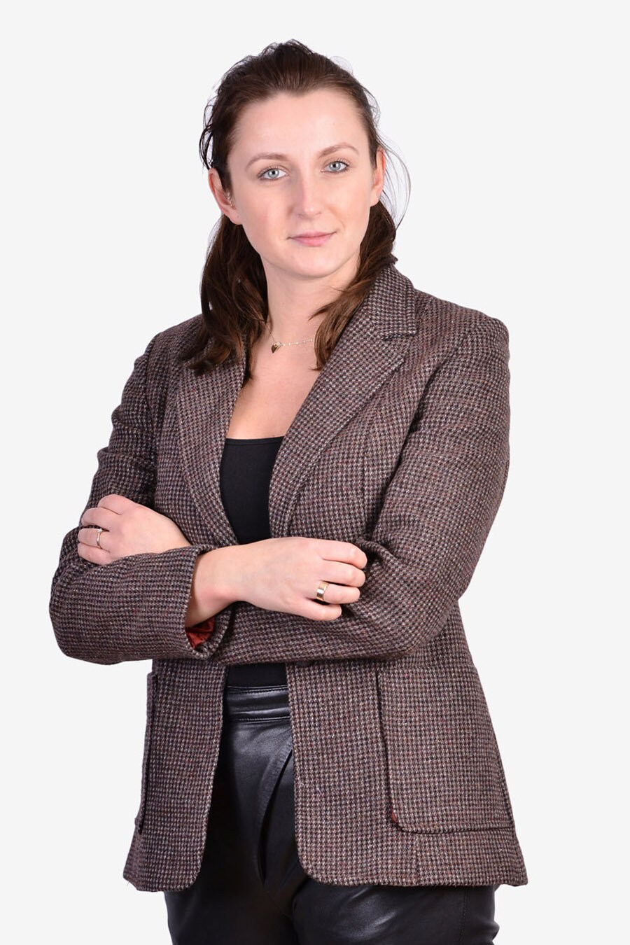 Image of Vintage 's C&a Tweed Jacket | Size  - Www.brickvintage.com