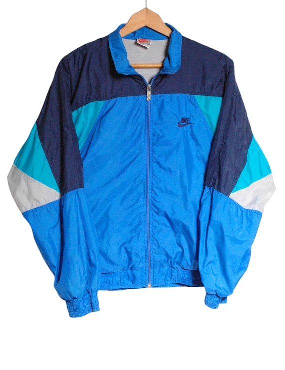 Vintage Nike Shell Suit Jacket Size S www.brickvintage