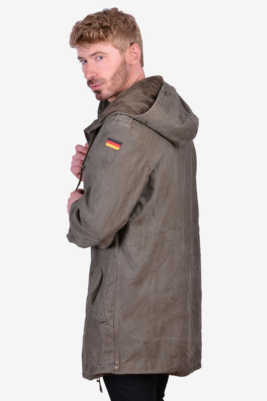  Parkas de invierno para hombre, chaqueta cálida de algodón de  talla grande, parkas militares con múltiples bolsillos, Azul oscuro : Ropa,  Zapatos y Joyería