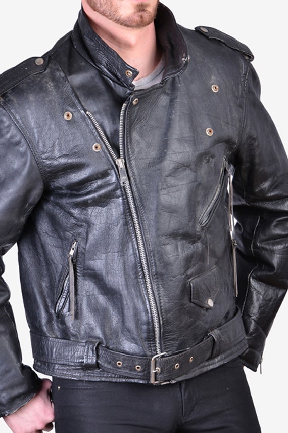 Vintage BLL Leather Perfecto Biker 