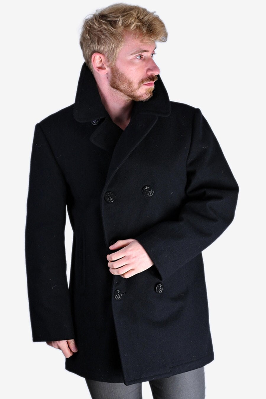 Vintage DSCP Quarterdeck Collection Pea Coat Size M Www