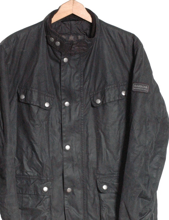 Buy Vintage Barbour International Duke Wax Jacket Size L Www 