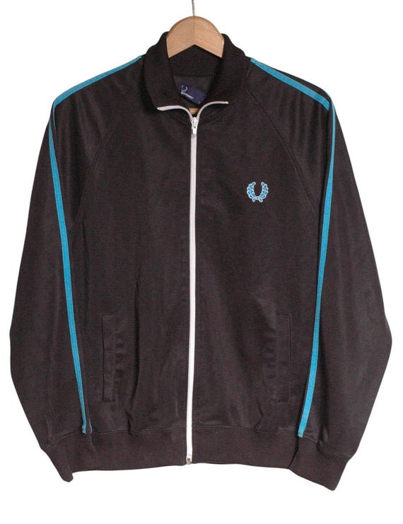 Vintage Fred Perry Black Track Jacket | Size S - Www