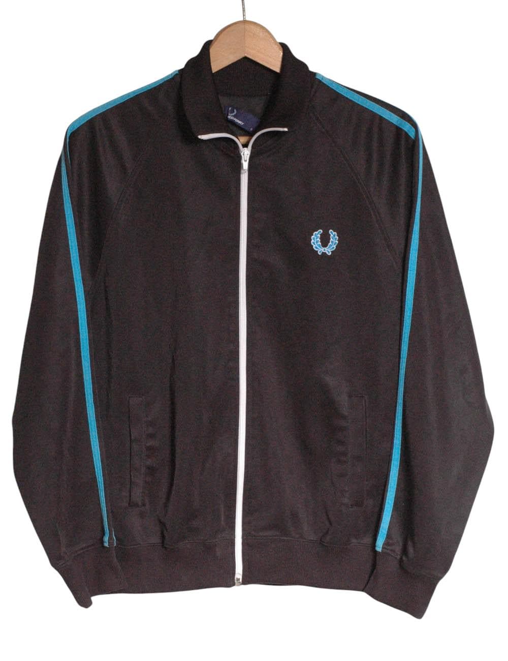 Vintage Fred Perry Black Track Jacket | Size S - Www