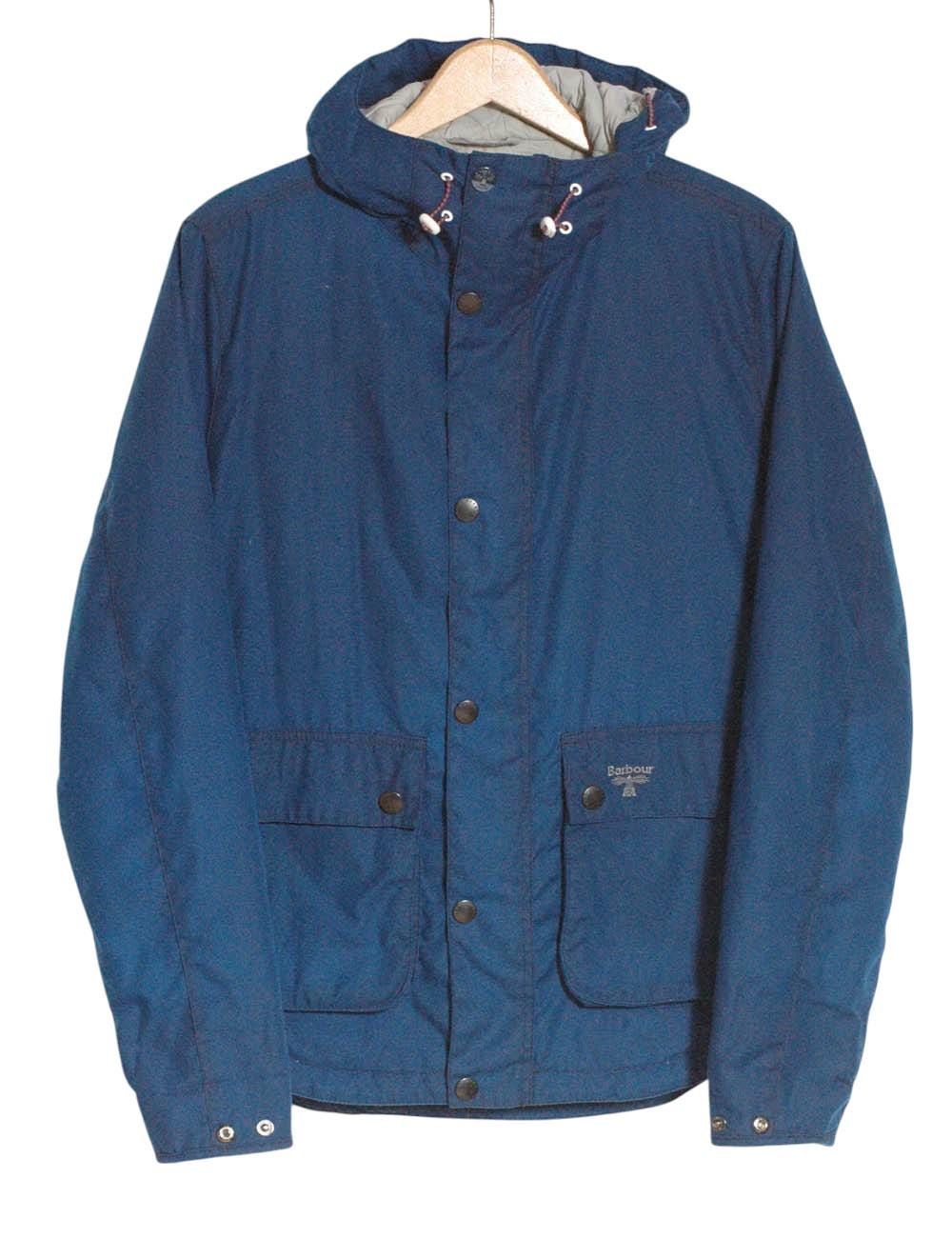 Jeans Barbour Reelin Hooded Jacket Vintage Barbour Beacon Reelin Hooded  Jacket Size M Www