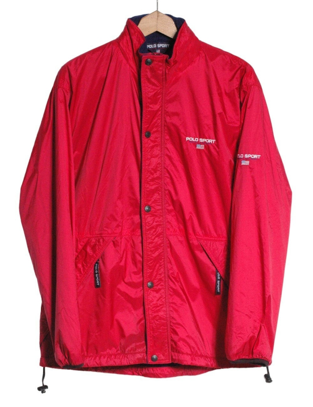 Vintage Polo Short Ralph Lauren Coat | Size L - Www.brickvintage
