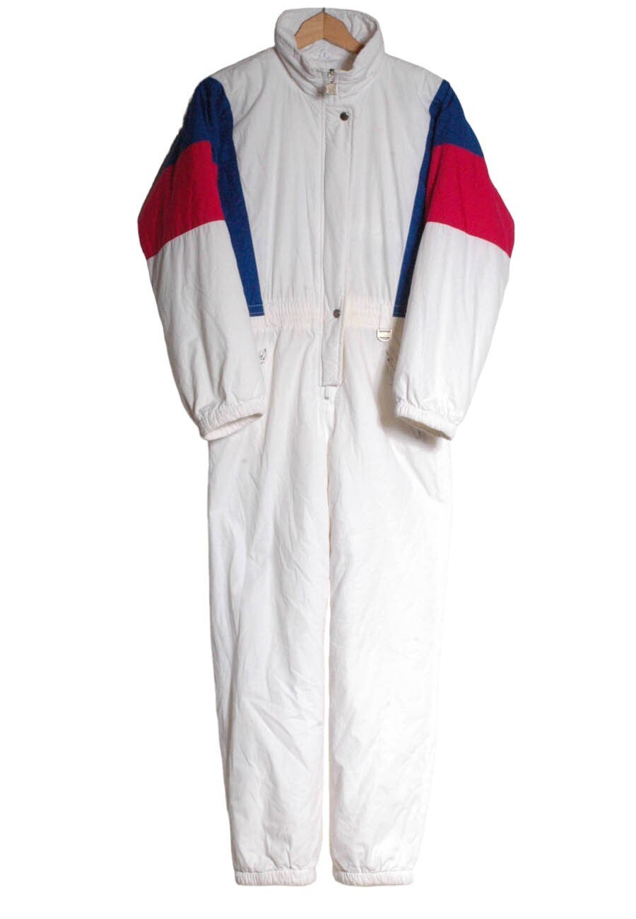 Combinaison De Ski Vintage RODÉO Pour Femme - Taille GB16 (EUR42), Couleur Violette