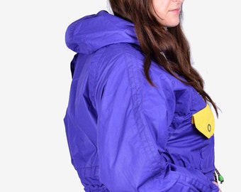 Vintage 1980er C&A Rodeo Skijacke Größe 10