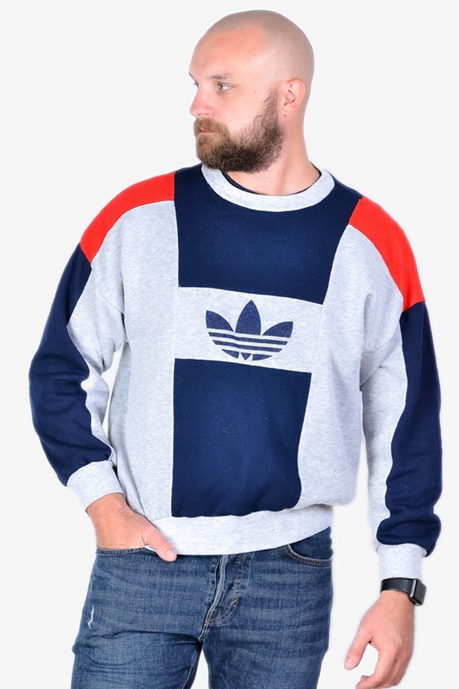 Raramente Práctico Compulsión Adidas vintage sweatshirt - Etsy España