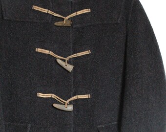 Vintage 1960's Gloverall Short Duffle Coat | Size 14 - Www