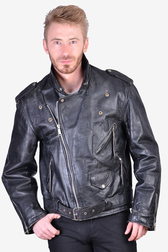 Vintage BLL Leather Perfecto Biker 
