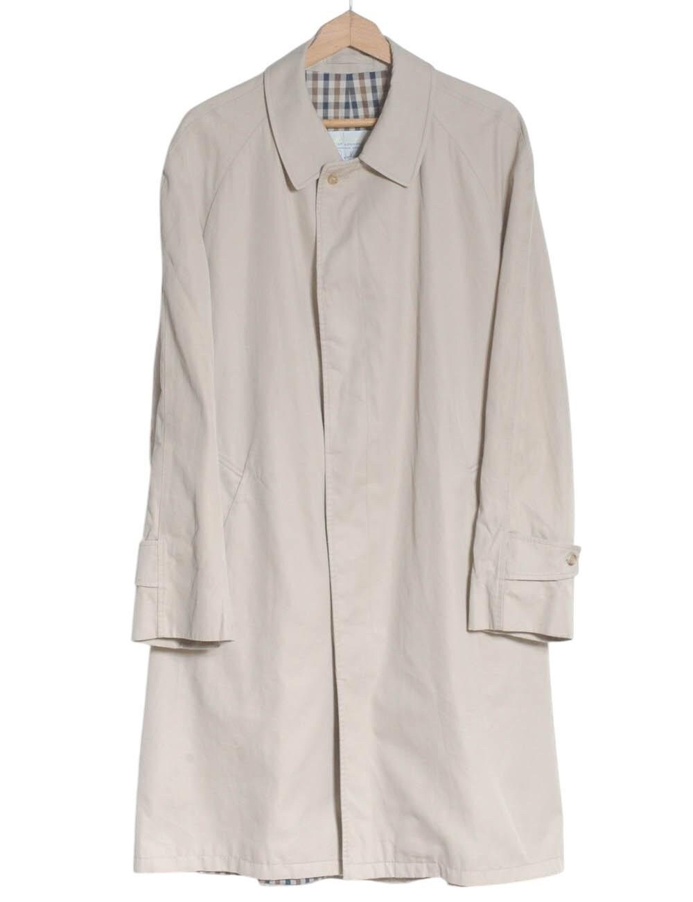 Aquascutim aqua5 着丈115cm】Aquascutum Aqua5 ダブル トレンチコート