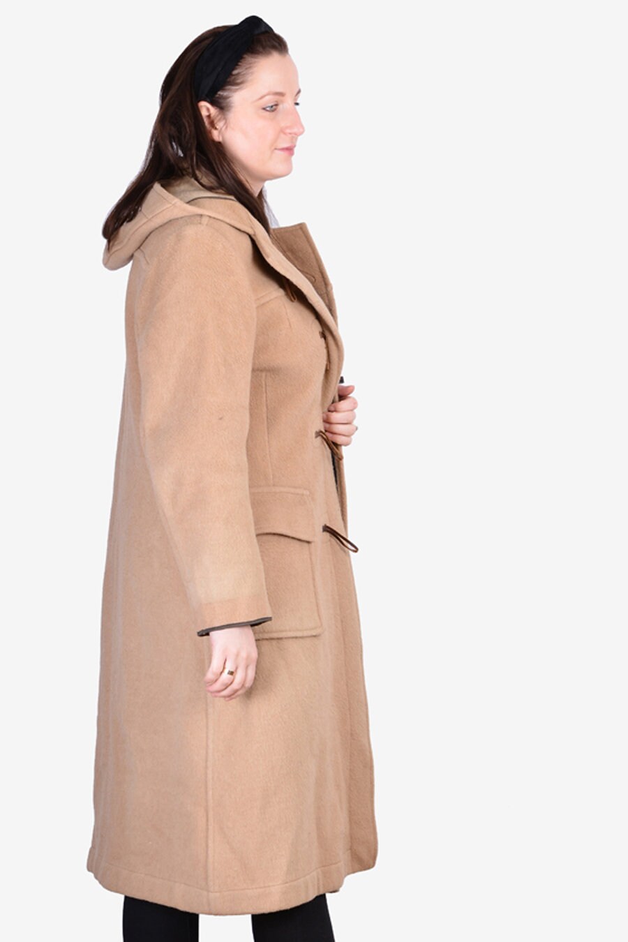 Vintage 1960's Gloverall Light Brown Duffle Coat | Size 14 - Www