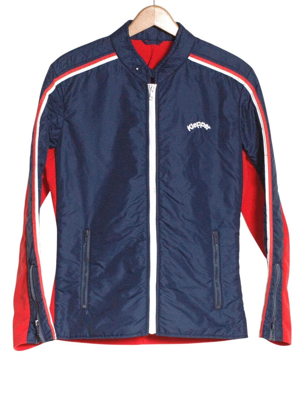 ヴィンテージ ジャケット メンズ ミディアム Mスキー スノー レッド