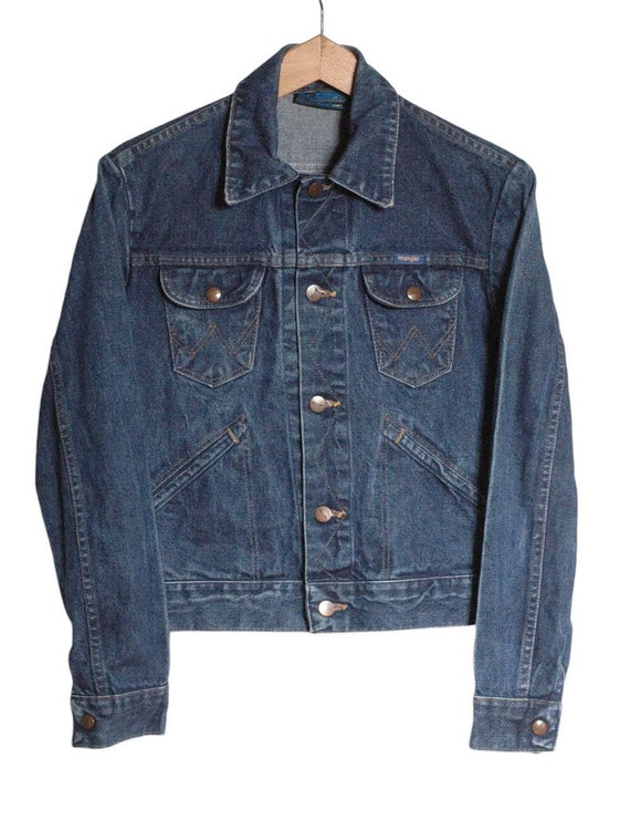 WRANGLER⭐︎ 70's Vintage Boa Denim Jacket Vintage 1970's Wrangler Denim Jacket | Size 10 - Www