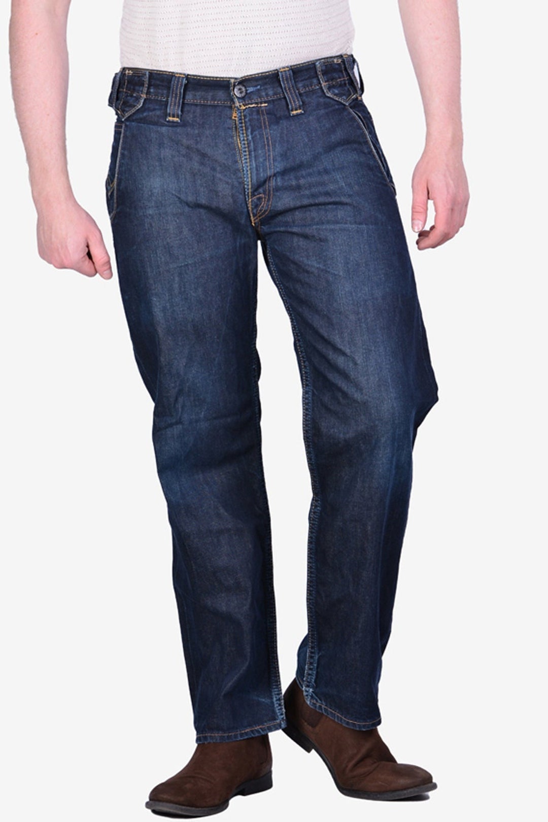 Vintage Levi's 503 Loose Straight Leg Jeans Size 32/30 Etsy Israel