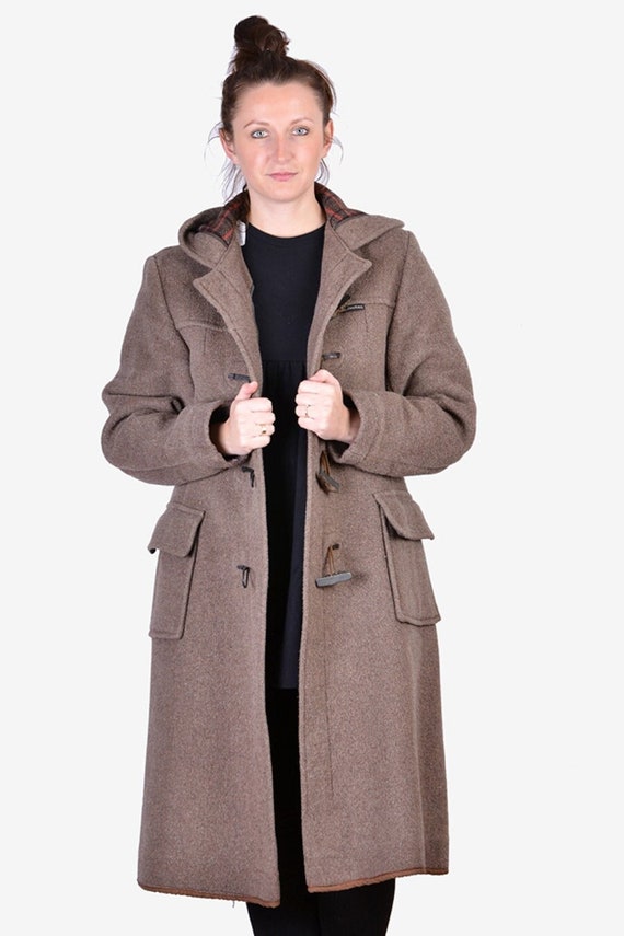 Vintage 1970 S Gloverall Brown Duffle Coat Size 14 Australia Gloverall Brown Duffle Coat Size, Duffle Coats Australia