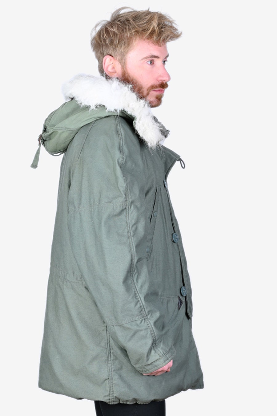 Vintage Avirex N-3B Type Parka Size M Www.brickvintage.com - Etsy