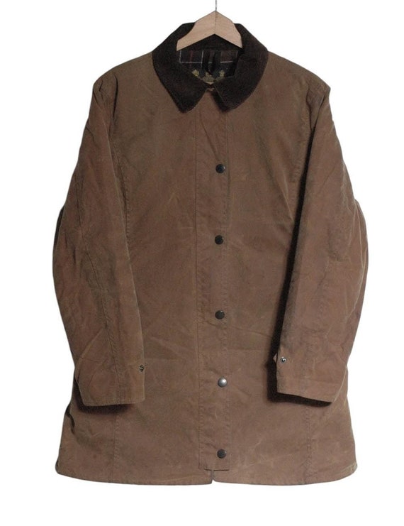 Vintage Barbour L65 Newmarket Wax Jacket | Size 16 - Www