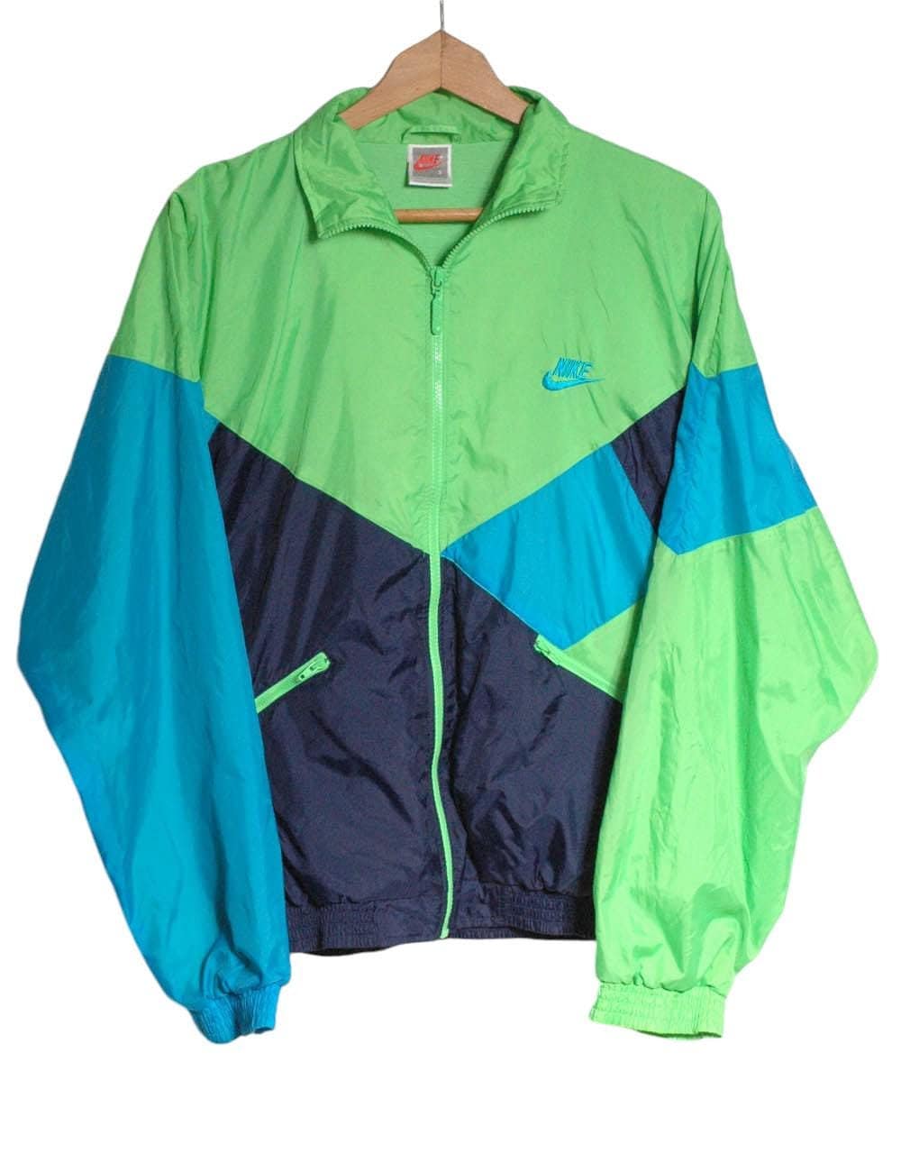 Nike green jacket Italia
