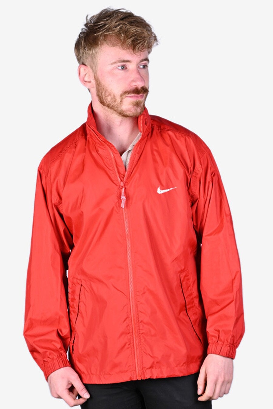 Vintage Nike Red Windbreaker Jacket Size S Www.brickvintage Etsy UK