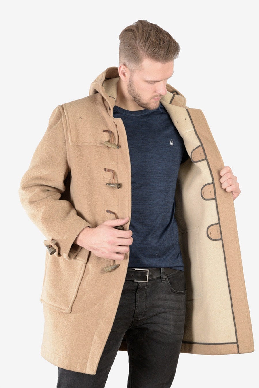 Image of Vintage 1960's Gloverall Dolomite Duffle Coat | Size L - Www.brickvintage.com