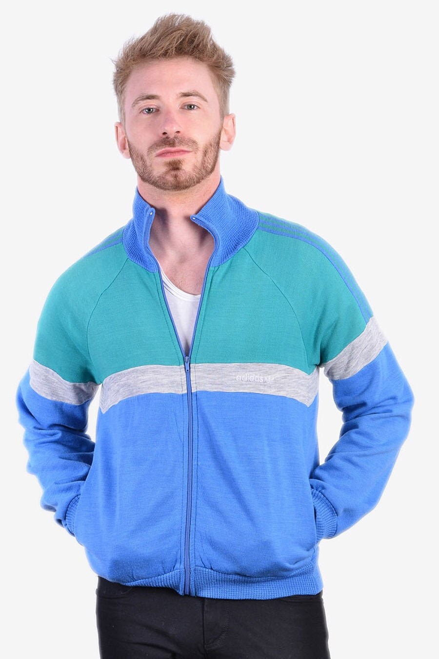 Vintage 1980's Adidas Ventex Track Jacket Size S - Etsy