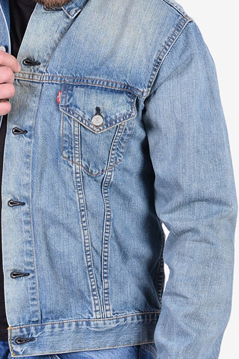 Vintage Levi's 72530 Blue Denim Jacket Size L | Etsy UK