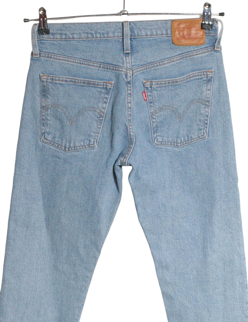 25SS 片PK DENIM VINTAGE BLUE size1 vintage lee riders straight leg jeans size 25x32 deadstock NWT 90s