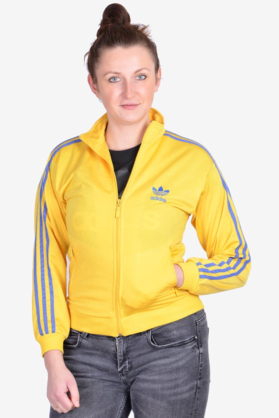 Vintage Adidas Yellow Track Jacket 10 - Etsy