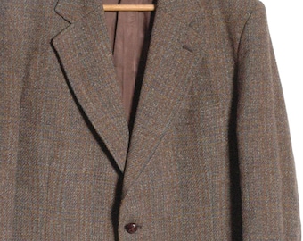 【Vintage】50s Dunn JacketジャケットHarrisTweed Vintage “Dunn & Co.” Patch & Darning Old Harris Tweed Jacket