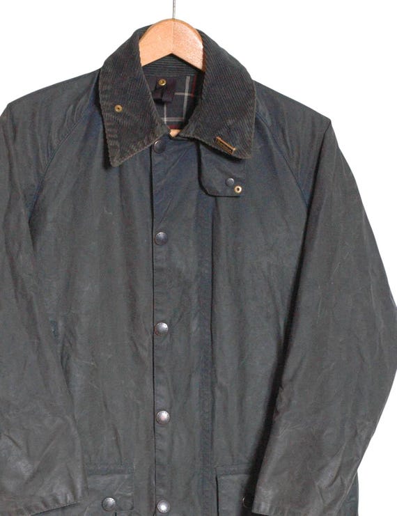 ジャケット・アウター Barbour BEAUFORT JACKET A155 C36/91CM Vintage Barbour Beaufort A155 Wax Jacket | Size C34/86cm XXS - Www