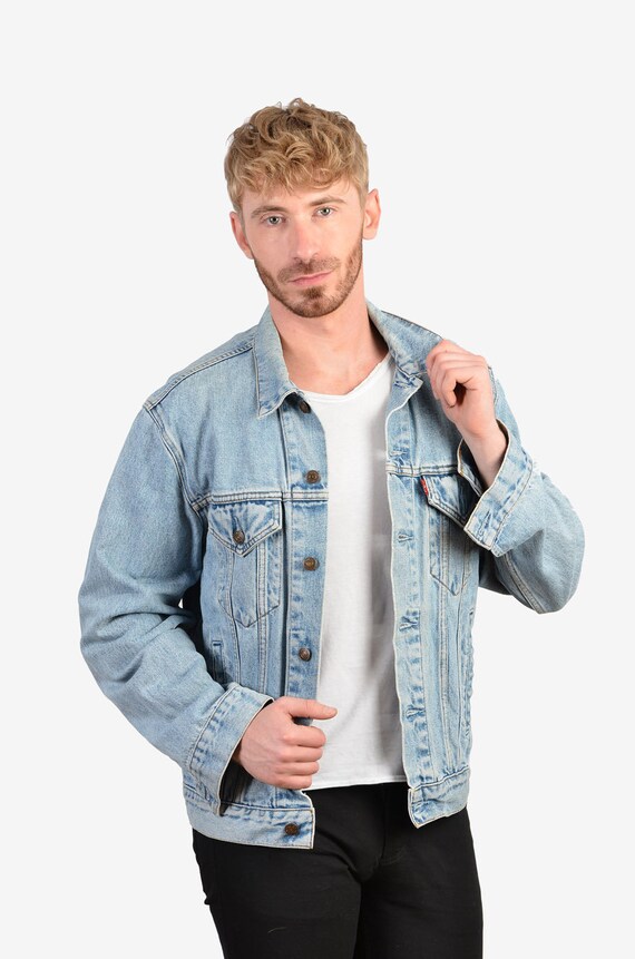 Vintage Levi 70503 Light Blue Denim Trucker Jackets Size XS | Etsy Australia