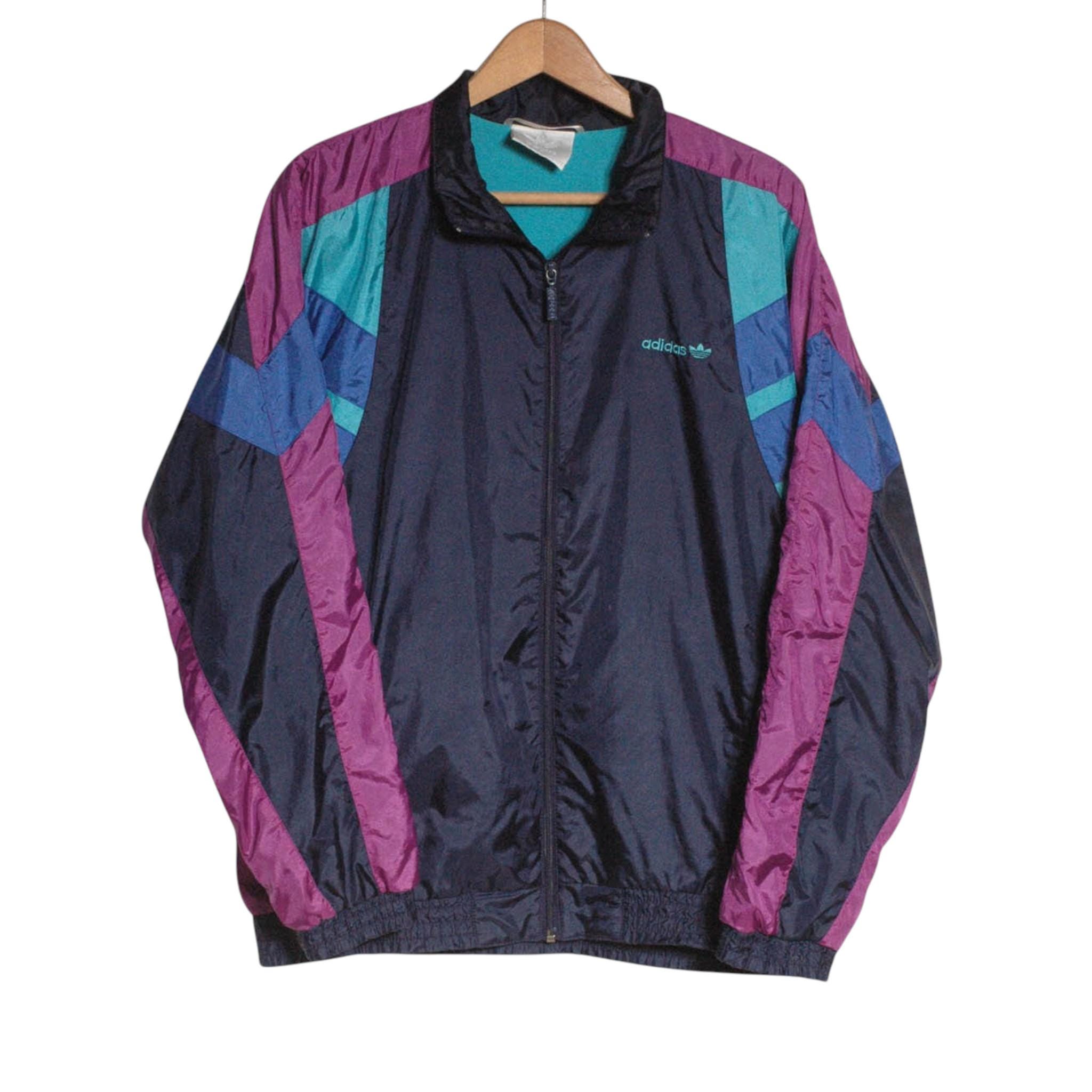 Vintage 1990's Adidas Shell Suit Jacket | Size L - Www.brickvintage.com ...