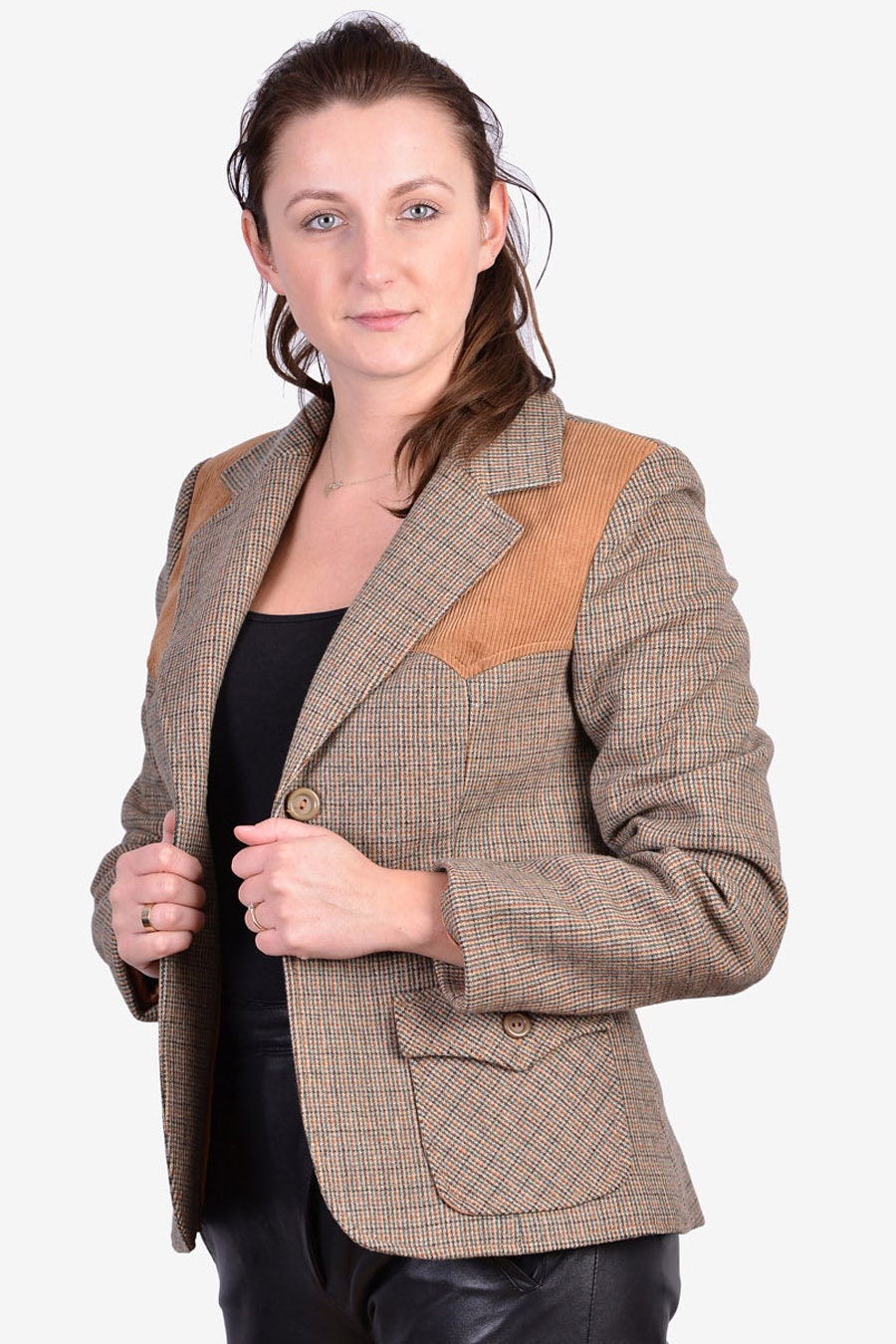 Image of Vintage 's Tweed Jacket | Size  - Www.brickvintage.com