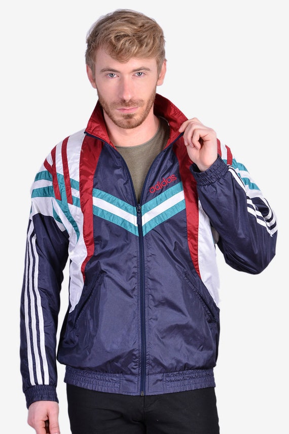 vintage adidas shell jacket