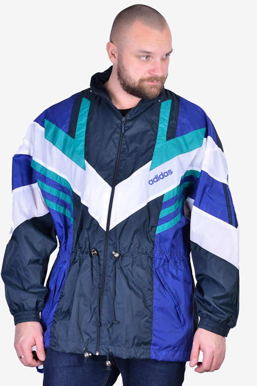 Vintage Retro Adidas Waterproof Rain 